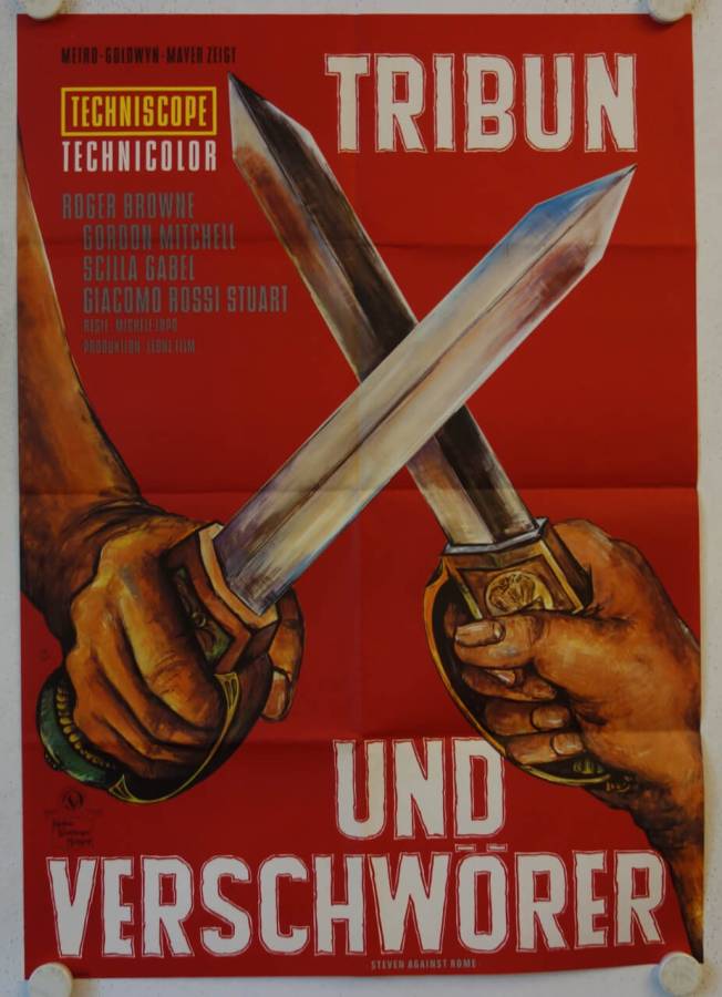Seven Slaves against the World original release german movie poster